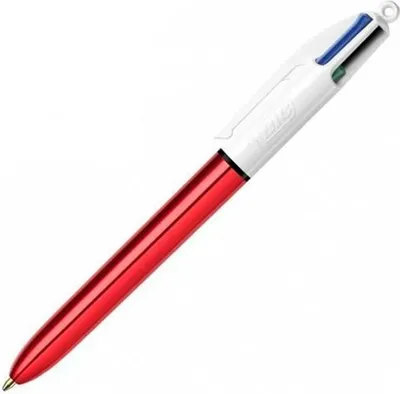 Produktbild von BIC 982877, Clip, Clip-on-Einziehkugelschreiber, Nachfüllbar, Schwarz, Blau, Grün, Rot, 12 Stück(e), Medium