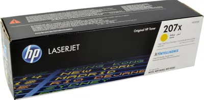 Produktbild von HP 207X Gelb Original LaserJet Tonerkartusche mit hoher Reichweite, 2450 Seiten, 1350 Seiten, Gelb, 1 Stück(e)