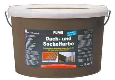 Produktbild von PUFAS Dach- + Sockelfarbe Torf