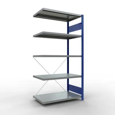 Immagine prodotto di Scaffalatura aggiuntiva a sistema plug-in - 2000x1000x600 mm, tipo 330 kg
