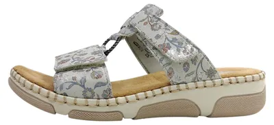 Productafbeelding van Rieker  Damenschuhe Sandalen Bequem Pantolette Mehrfarbig Freizeit
