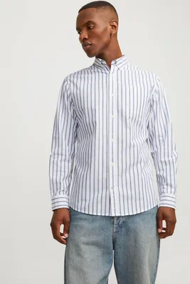 Immagine prodotto di JACK & JONES Camicia oversize a maniche lunghe Basic Business JJEOXFORD Taglia: XXL