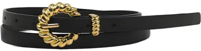 Zdjęcie produktu dla Pasek TU - 40288 - Czarny - Stylowy dodatek KP40288
