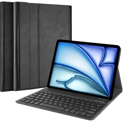 Produktbild von Hülle Apple iPad Air 11 (M2 2024), iPad Air 11 (M3 2025), iPad Air 11 (M4 2026) Schutzhülle - Cazy - Schwarz