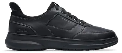 Obrázek produktu pro CLARKS Mullan Easy, pánské boty, tmavě hnědá kůže, velikost 8