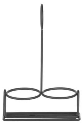 Produktbild von HENDI Gewürzständer schwarz 135x65x(H)200