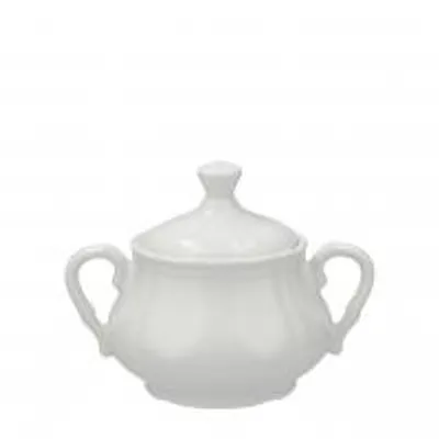 Immagine prodotto di H&H Zuccheriera New Alba in Porcellana Bianca 25 cl