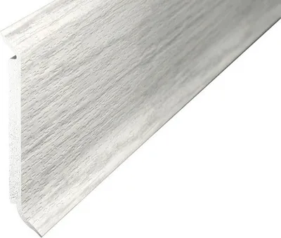 Produktbild von Prinz Kernsockelleiste Hartschaum Esche weiß 60x2500 mm