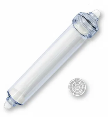 Produktbild von 10 Zoll Leercontainer zum befüllen Inlinegehäuse 1/4 Zoll IG