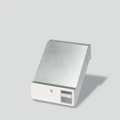 Produktbild von Siedle BKV 611-3/1-0 W Durchwurfbriefkasten für Mauereinbau Weiß