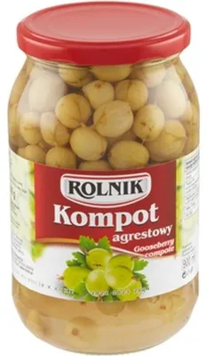 Obrázok produktu pre Rolnik Kompot Agrestowy 900 ml