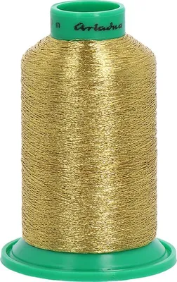 Obrázok produktu pre Vyšívacia niť metalická IrisMet 40N 1000 m - 3992 - zlatá
