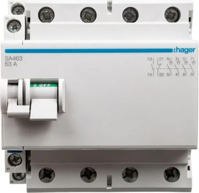 Zdjęcie produktu dla Hager SA463, 230 - 415 V