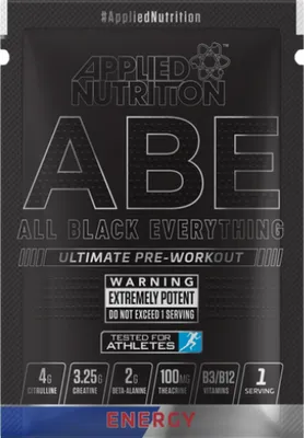 Productafbeelding van Applied Nutrition | Proefzakje ABE | All Black Everything: Pre-workout energie!