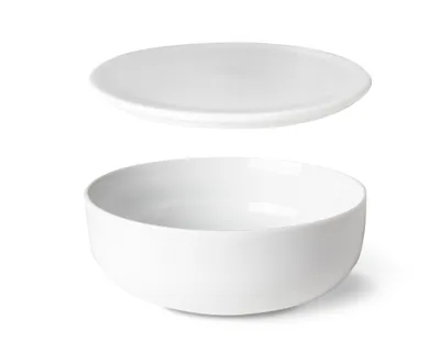 Image de Bol large avec couvercle, porcelaine tchèque, 17 cm, Optimo, G. Benedikt