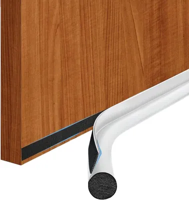 Obrázek produktu pro Těsnění dveří, 96 cm, bílé barvy, pro dveře, úspora energie, zabraňuje průvanu