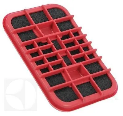 Image de Filtre moteur rouge Electrolux Lux pour aspirateur LUX1R, LUX1, LUX1FL