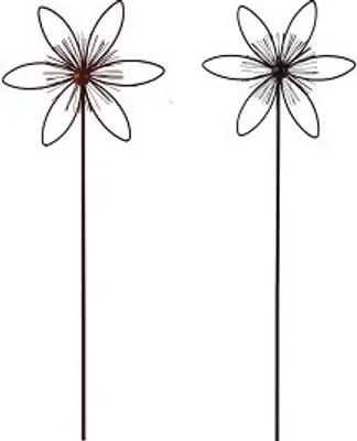 Produktbild von TrendLine Gartenstecker Metall Blume sortiert 115 cm