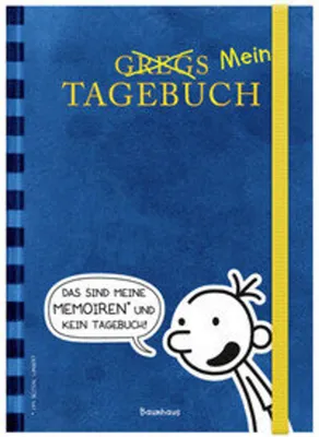 Obrázok produktu pre Gregs (Mein) Tagebuch (blau)