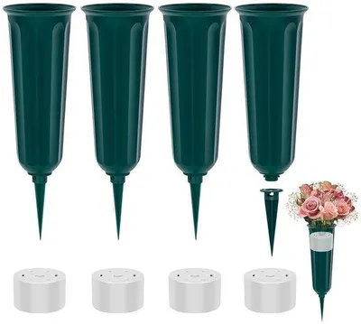 Immagine prodotto di Set commemorativo da giardino in plastica con 4 incisioni