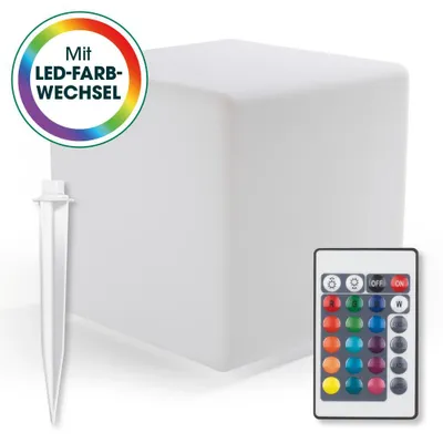 Immagine prodotto di Lampada solare LED EASYmaxx con telecomando - luce bianca fredda - alimentazione solare