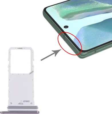 Image de Support pour carte SIM pour Samsung Galaxy Note 20, noir - Pièce de rechange