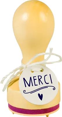 Produktbild von HEYDA 211803021 Stempel MeRecyclingpapieri Holz matt lackiert