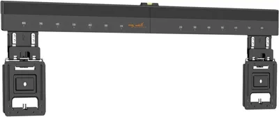 Immagine prodotto di Supporto a muro HE7-2L per schermi piatti da 43-100 pollici - Staffa a muro per televisore - Capacità di carico fino a 75 kg - Televisore universale - Supporto - Design ultra sottile