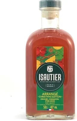 Produktbild von Isautier Arrangé CHRISTMAS EDITION Rum Liqueur 40% Vol. 0,5l