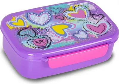 Produktbild von Śniadaniówka z przegródką Coolpack Foodyx Sew Heart