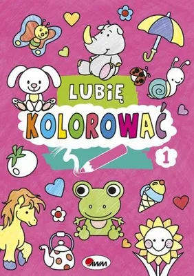 Produktbild von Kolorowanka Lubię Kolorować 80 obrazków dla dzieci