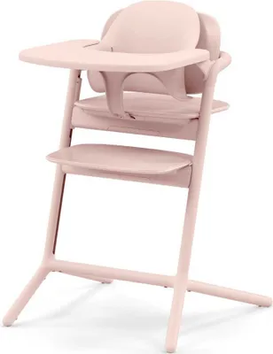 Produktbild von CYBEX Lemo 4-in-1, Multifunktions-Hochstuhl, Gepolsterter Sitz, Pink, Einfarbig, Aluminium, Kunststoff, 25 kg