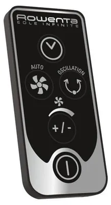 Productafbeelding van Rowenta afstandsbediening. Functies van de afstandsbediening voor de Eole Infinite VU6670 ventilator