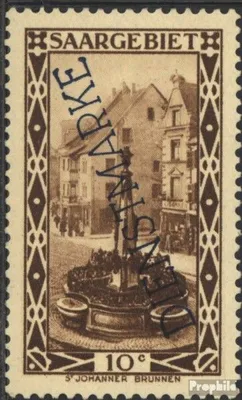 Produktbild von Briefmarken Saarland 1929 Mi D22 gestempelt Freimarken