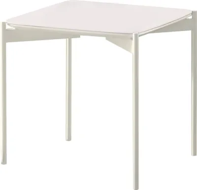 Image de Ivy Table Basse (45X45X45H) En Céramique Blanche