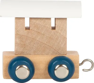 Produktbild von Buchstabenzug Polar Waggon schneeweiß & natur