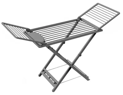 Obrázok produktu pre Sp-Berner 8410474110709, Stojaci sušiak na bielizeň, Plast, Šedá, Múr, 1197 mm, 90 mm