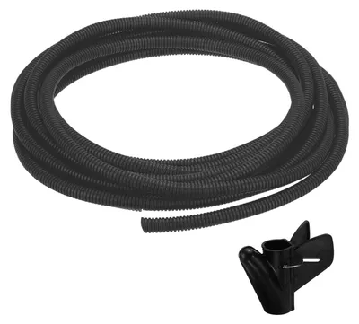 Imagen del producto de Solidchoice - Manguera para cables de 1/2 pulgada (12 mm) - Flexible y resistente a la intemperie