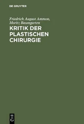 Produktbild von Kritik der plastischen Chirurgie
