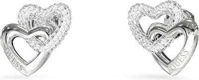 Image de Boucles d'oreilles Clous d'oreilles Guess Collection Beloved en argent - femme