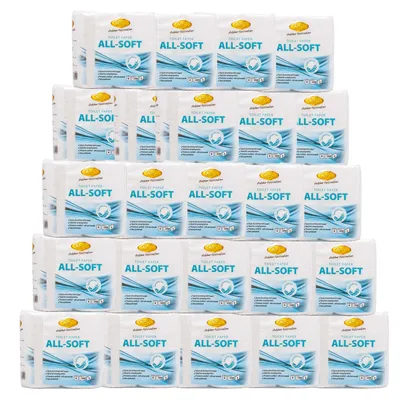 Produktbild von Camp 4 All Soft Toilettenpapier speziell für Campingtoiletten 96 Rollen, ideal für Wohnwagen und Wohnmobil