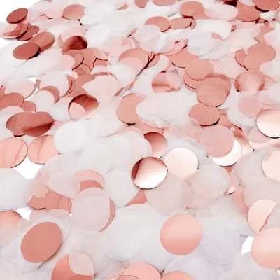 Produktbild von Konfetti Rosegold Streudeko Hochzeit Geburtstag Deko 30g