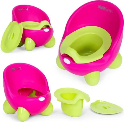 Produktbild von Bemi Töpfchen Toilette Wc Abnehmbarer Einsatz Rutschfeste Füsse Abdeckung