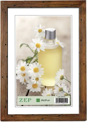 Produktbild von ZEP Holz-Bilderrahmen Corsica braun 30x45 cm natürliche Holzmaserung 2 cm Leiste