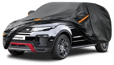 Image de Housse de protection imperméable et respirante pour Land Rover Range Rover Evoque (2012-2025), couleur noire
