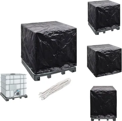 Obrázek produktu pro vidaXL Obal na IBC nádrž s 8 oky 116x100x120 cm - Ochranné obaly na zahradní nábytek