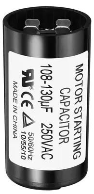 Motorstartkondensator 108-130 µF 250 V CD60