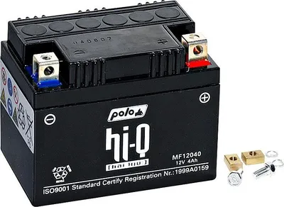 Produktbild von Hi-Q HTC4L AGM Gel Batterie 12V 4Ah, Wartungsfrei für Motorrad