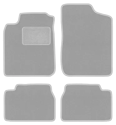 Immagine prodotto di Tappetini in moquette per Daihatsu Charade 1994-2000 (hatchback) – set 4 pezzi, grigi, su misura – Wielganizator OSLO