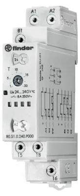 Obrázek produktu pro Finder 80.51.0.240.P000 Časové relé multifunkční 1 ks